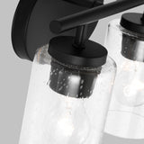 Oslo Two Light Bath — Clear Seeded