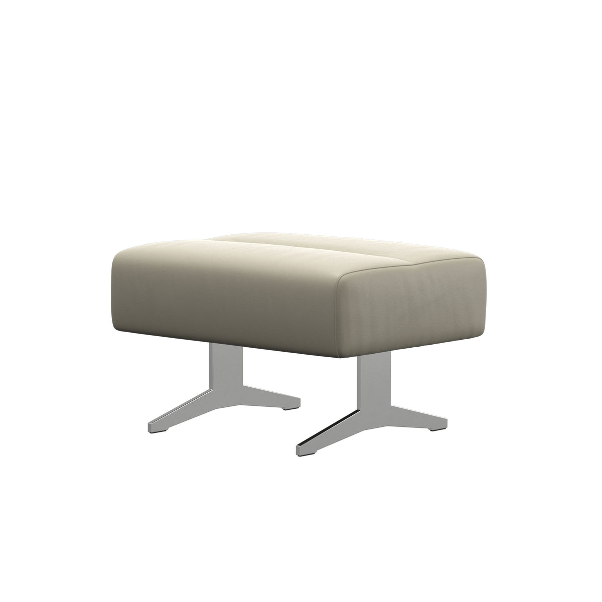 Stella - Ottoman - Paloma Light Grey - Medium