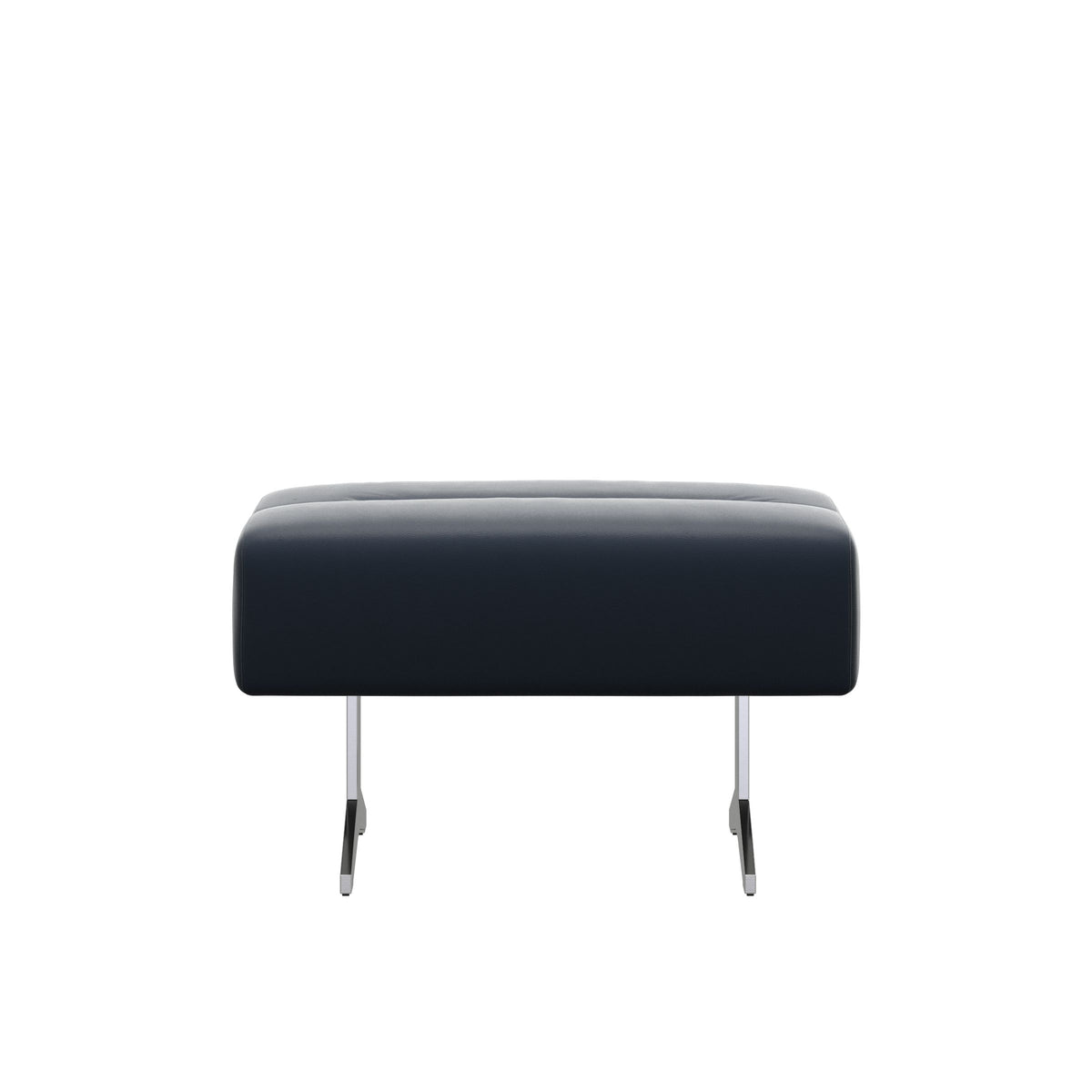 Stella - Ottoman - Paloma Oxford Blue - Medium