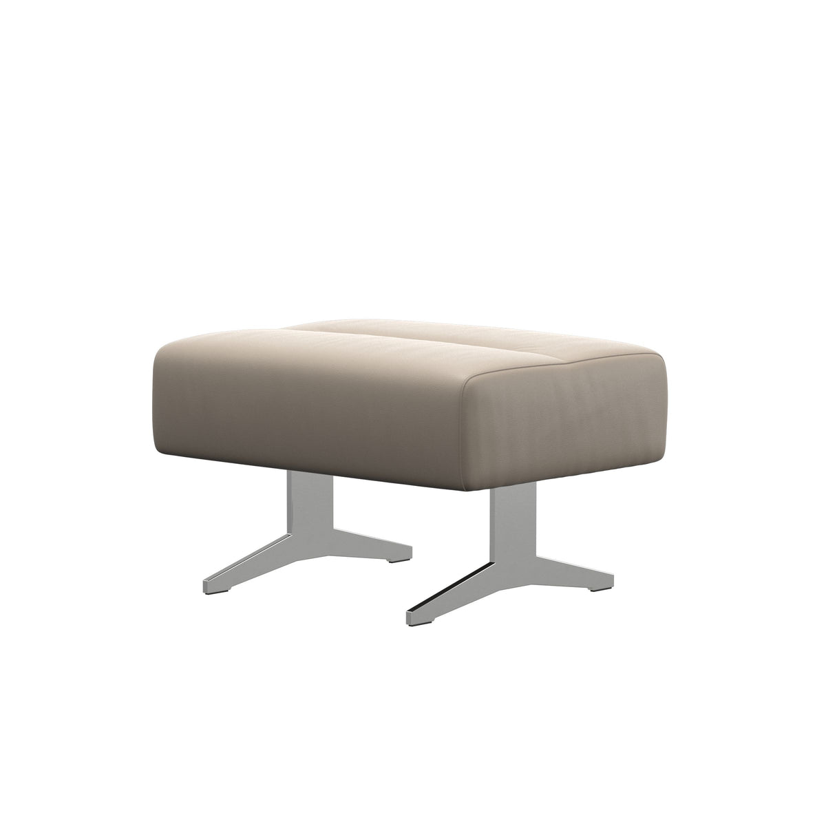 Stella - Ottoman - Paloma Mushroom - Medium