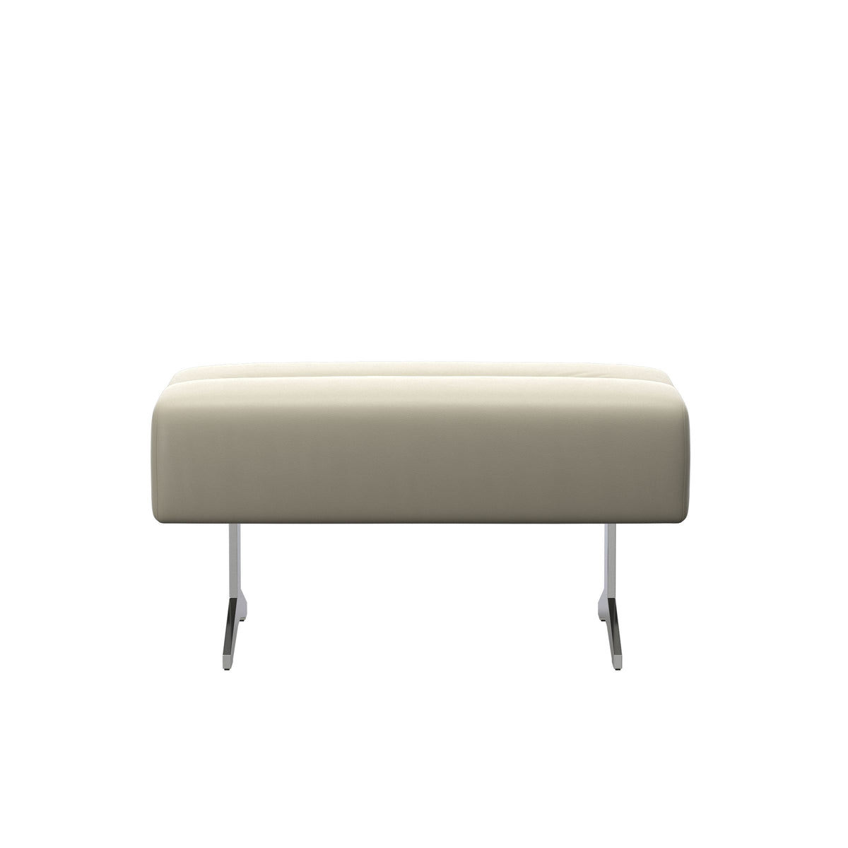 Stella - Ottoman - Paloma Light Grey - Large