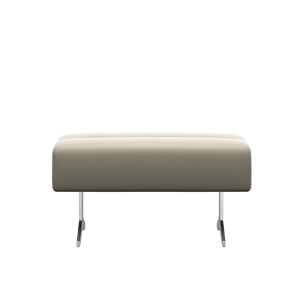 Stella - Ottoman - Paloma Light Grey - Large
