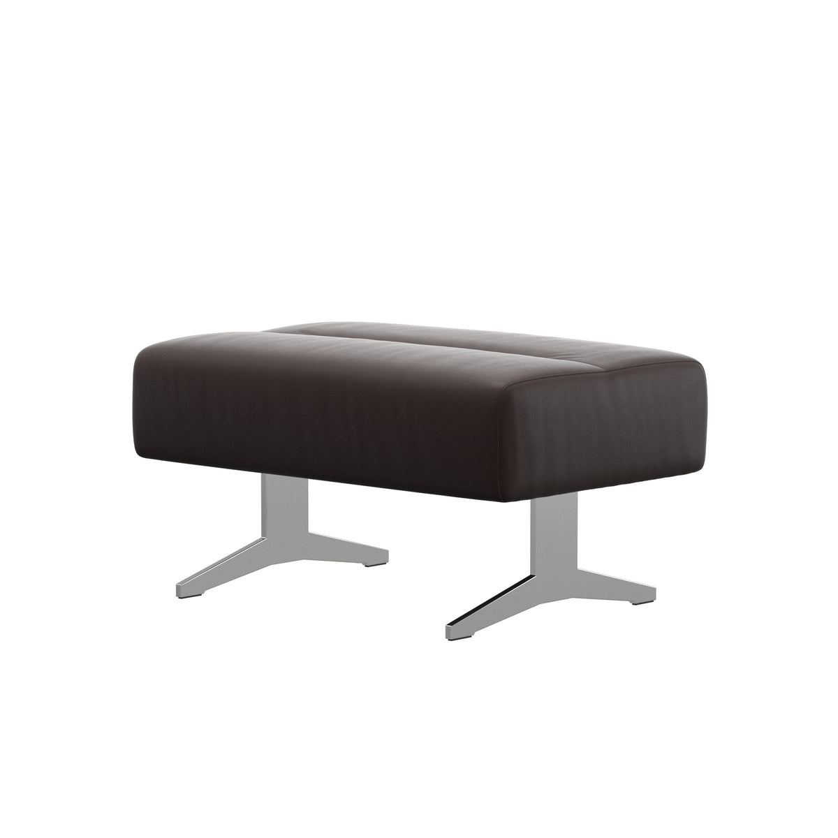 Stella - Ottoman - Paloma Chocolate - Large