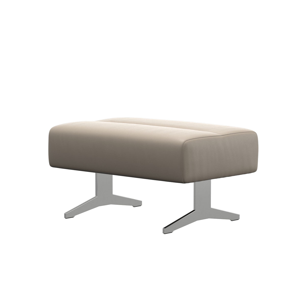 Stella - Ottoman - Paloma Mushroom - Large