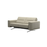 Stella - 2-Seater Sofa - Paloma Light Grey - S1 - wider and lower