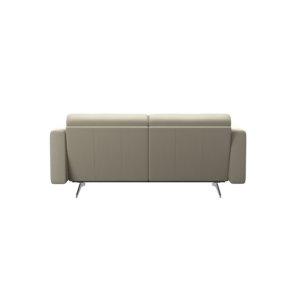 Stella - 2-Seater Sofa - Paloma Light Grey - S2 - narrower and taller