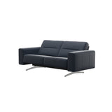 Stella - 2-Seater Sofa - Paloma Oxford Blue - S1 - wider and lower