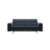Stella - 2-Seater Sofa - Paloma Oxford Blue - S1 - wider and lower