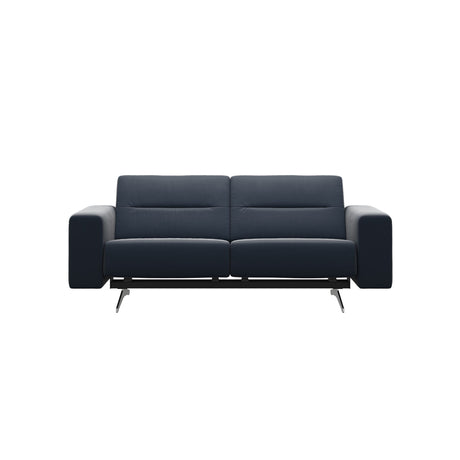 Stella - 2-Seater Sofa - Paloma Oxford Blue - S1 - wider and lower