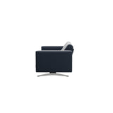 Stella - 2-Seater Sofa - Paloma Oxford Blue - S2 - narrower and taller