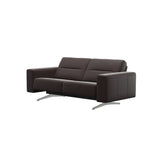 Stella - 2-Seater Sofa - Paloma Chocolate - S1 - wider and lower