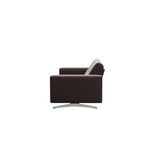 Stella - 2-Seater Sofa - Paloma Chocolate - S1 - wider and lower