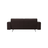 Stella - 2-Seater Sofa - Paloma Chocolate - S1 - wider and lower
