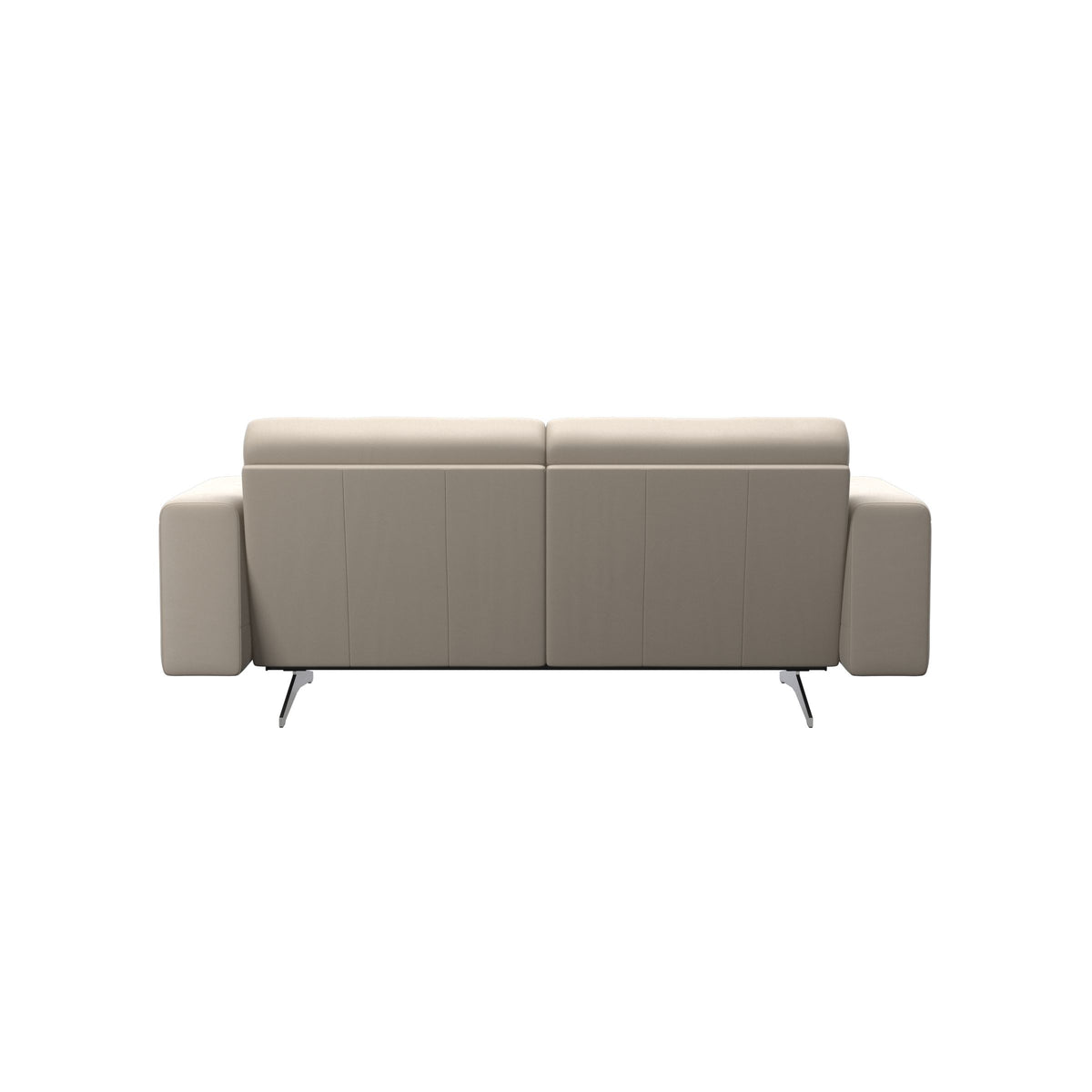 Stella - 2-Seater Sofa - Paloma Fog - S1 - wider and lower