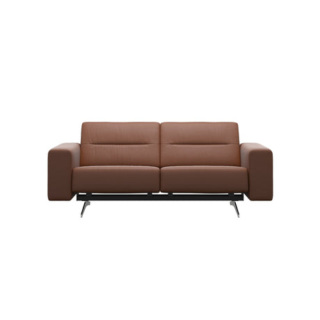 Stella - 2-Seater Sofa - Paloma New cognac - S1 - wider and lower