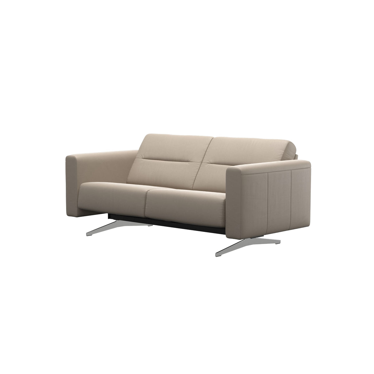 Stella - 2-Seater Sofa - Paloma Mushroom - S2 - narrower and taller