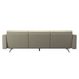 Stella - 3-Seater Sofa - Paloma Light Grey - S2 - narrower and taller