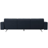 Stella - 3-Seater Sofa - Paloma Oxford Blue - S1 - wider and lower
