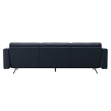 Stella - 3-Seater Sofa - Paloma Oxford Blue - S2 - narrower and taller
