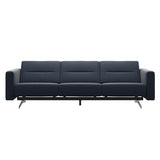 Stella - 3-Seater Sofa - Paloma Oxford Blue - S2 - narrower and taller