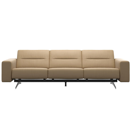 Stella - 3-Seater Sofa - Paloma Sand - S1 - wider and lower