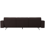 Stella - 3-Seater Sofa - Paloma Chocolate - S1 - wider and lower