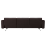 Stella - 3-Seater Sofa - Paloma Chocolate - S2 - narrower and taller