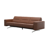 Stella - 3-Seater Sofa - Paloma New cognac - S1 - wider and lower
