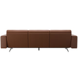 Stella - 3-Seater Sofa - Paloma New cognac - S1 - wider and lower