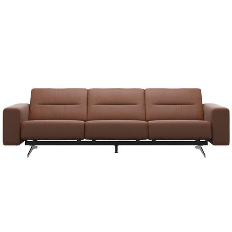 Stella - 3-Seater Sofa - Paloma New cognac - S1 - wider and lower