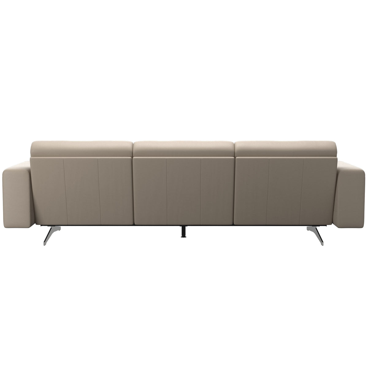 Stella - 3-Seater Sofa - Paloma Mushroom - S1 - wider and lower