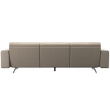 Stella - 3-Seater Sofa - Paloma Mushroom - S1 - wider and lower