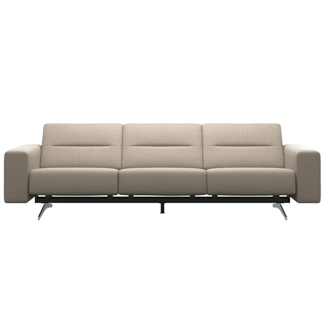 Stella - 3-Seater Sofa - Paloma Mushroom - S1 - wider and lower