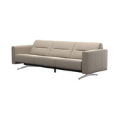 Stella - 3-Seater Sofa - Paloma Mushroom - S2 - narrower and taller