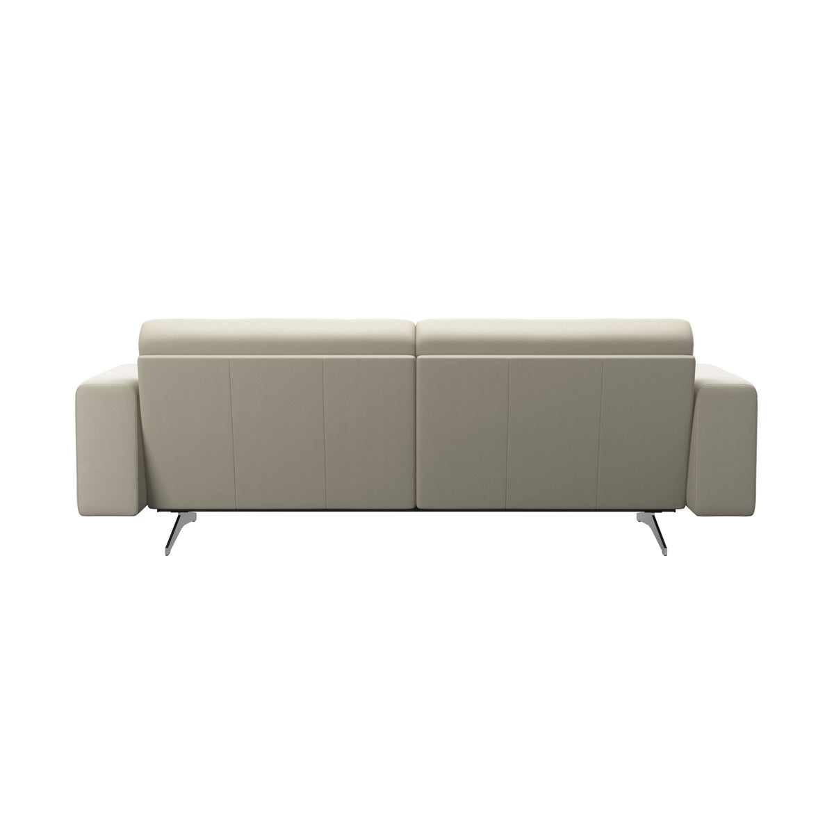 Stella - 2.5-Seater Sofa - Paloma Light Grey - S1 - wider and lower