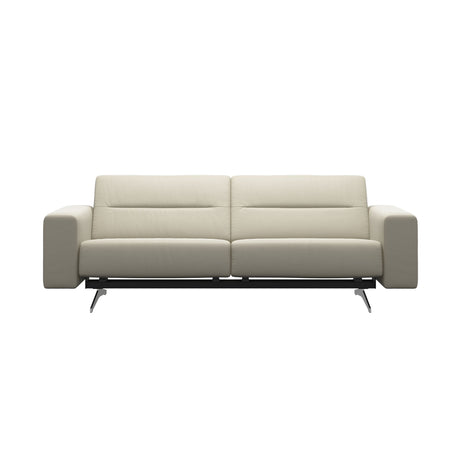 Stella - 2.5-Seater Sofa - Paloma Light Grey - S1 - wider and lower