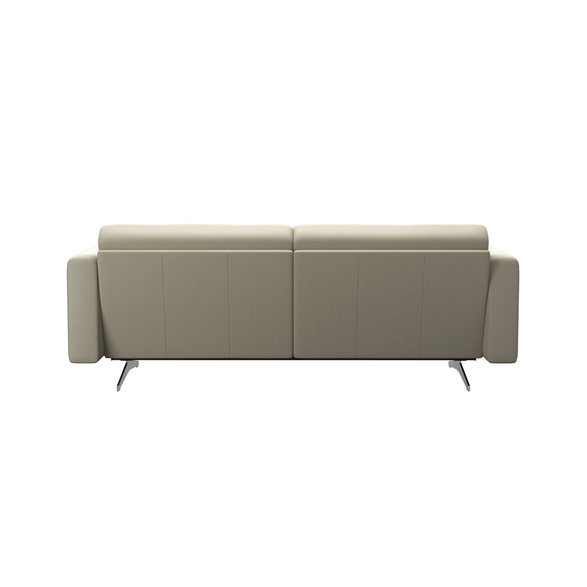 Stella - 2.5-Seater Sofa - Paloma Light Grey - S2 - narrower and taller