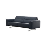 Stella - 2.5-Seater Sofa - Paloma Oxford Blue - S1 - wider and lower