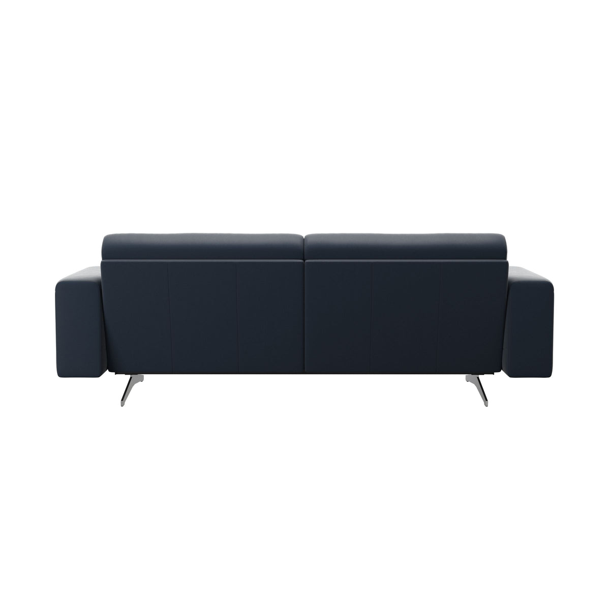 Stella - 2.5-Seater Sofa - Paloma Oxford Blue - S1 - wider and lower