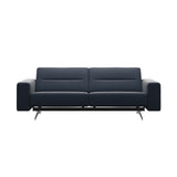 Stella - 2.5-Seater Sofa - Paloma Oxford Blue - S1 - wider and lower