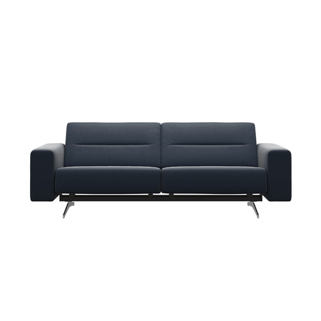 Stella - 2.5-Seater Sofa - Paloma Oxford Blue - S1 - wider and lower