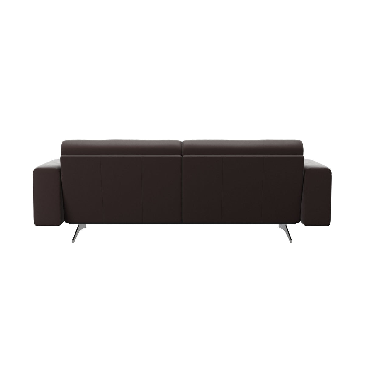 Stella - 2.5-Seater Sofa - Paloma Chocolate - S1 - wider and lower