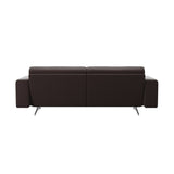 Stella - 2.5-Seater Sofa - Paloma Chocolate - S1 - wider and lower