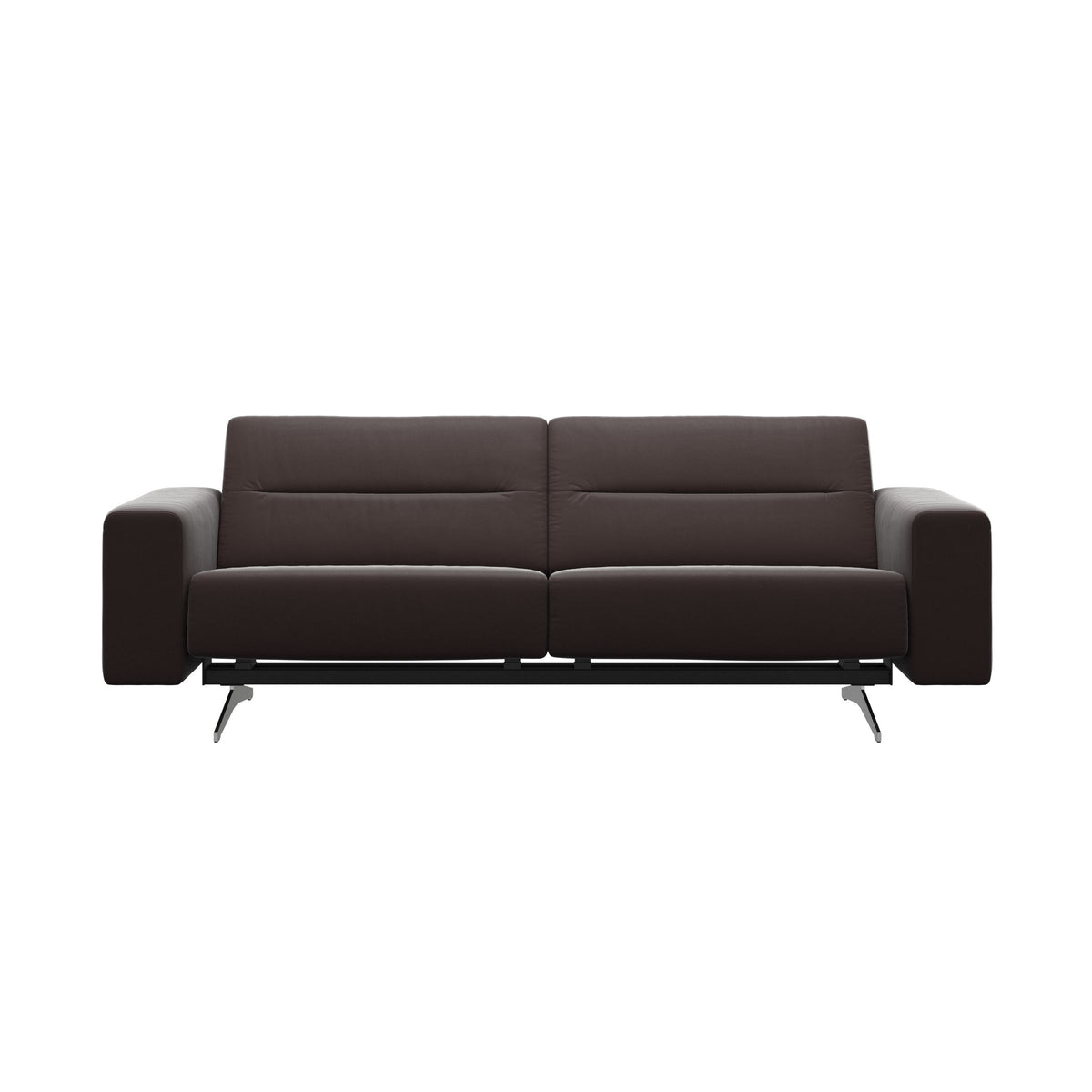 Stella - 2.5-Seater Sofa - Paloma Chocolate - S1 - wider and lower