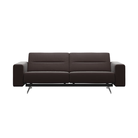 Stella - 2.5-Seater Sofa - Paloma Chocolate - S1 - wider and lower