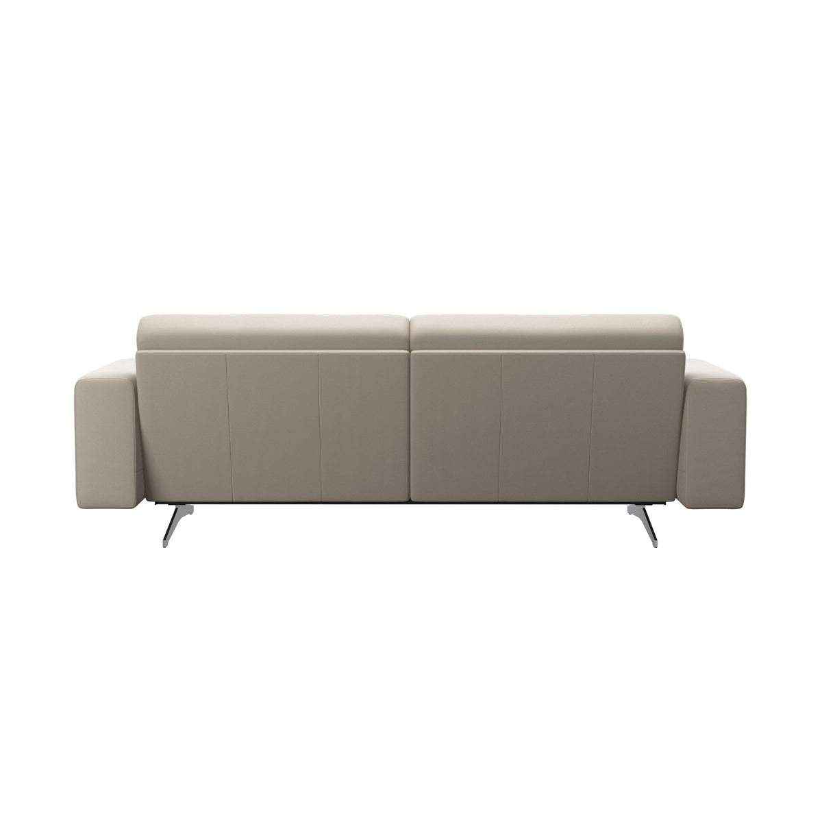 Stella - 2.5-Seater Sofa - Paloma Fog - S1 - wider and lower
