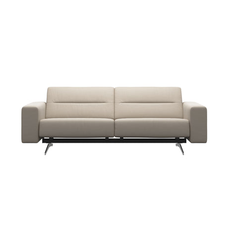 Stella - 2.5-Seater Sofa - Paloma Fog - S1 - wider and lower