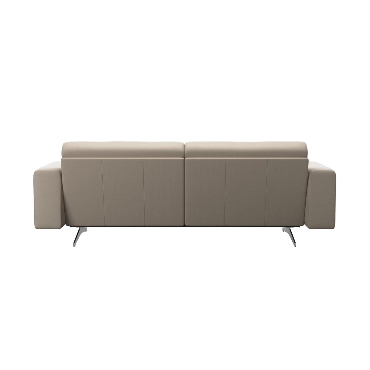 Stella - 2.5-Seater Sofa - Paloma Mushroom - S1 - wider and lower