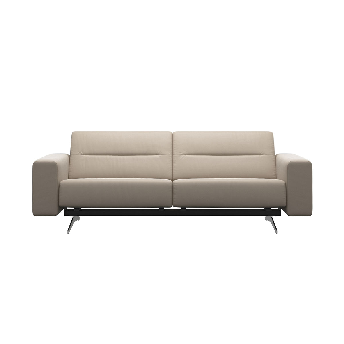 Stella - 2.5-Seater Sofa - Paloma Mushroom - S1 - wider and lower