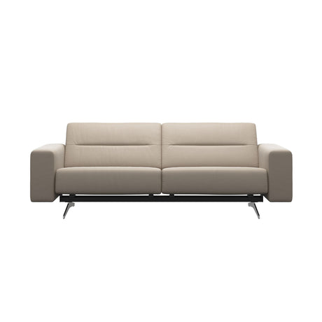 Stella - 2.5-Seater Sofa - Paloma Mushroom - S1 - wider and lower